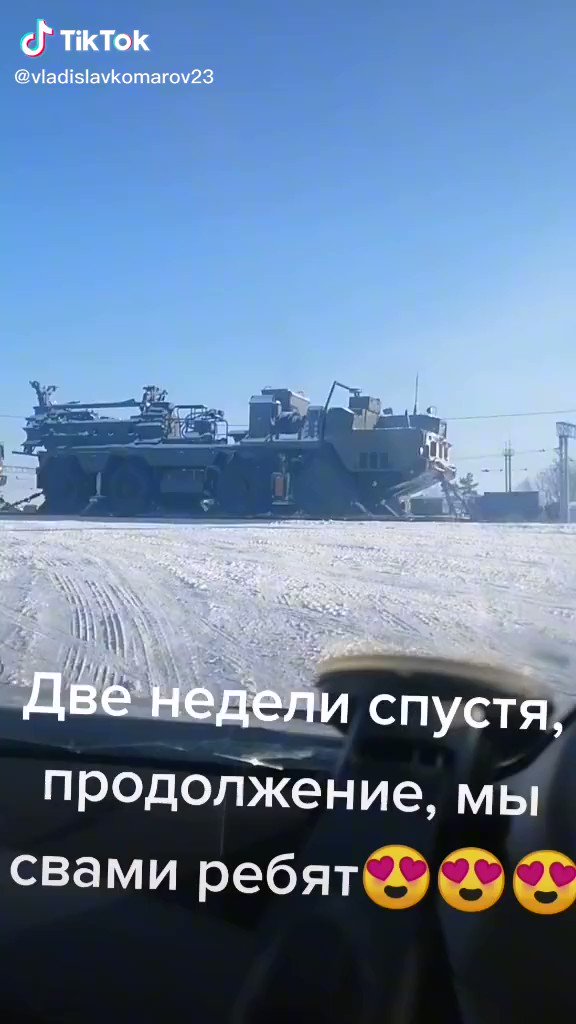 Loading of military echelon in Khabarovsk Krai of Russia