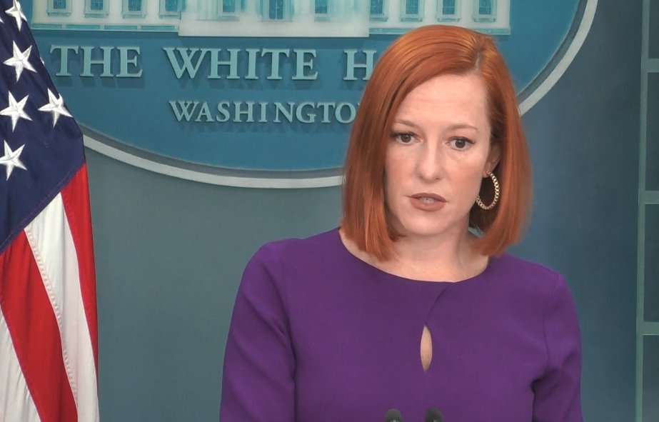 No option is off the table if Russia further invades Ukraine, @PressSec tells @WhiteHouse reporters. We're now at a stage where Russia at any time could launch an attack on Ukraine