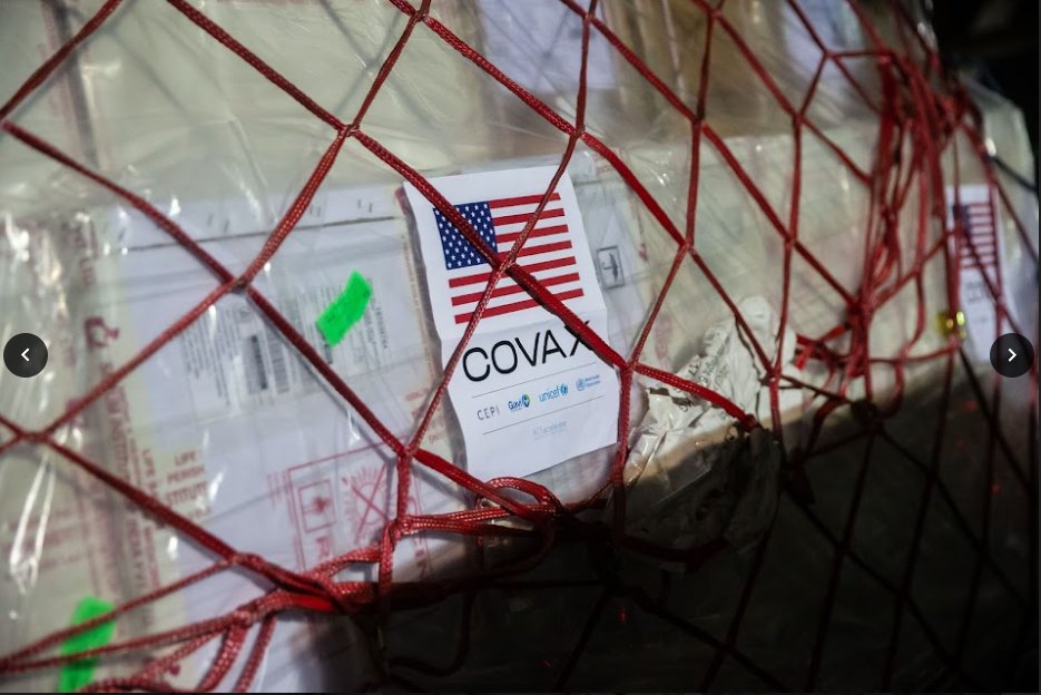 The U.S. government provided nearly a million more doses of the Pfizer COVID19 vaccine to Ukraine. This delivery by UNICEF through COVAX