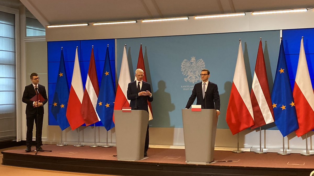 Latvian PM @krisjaniskarins: Who joins our club is up to NATO.  Kremlin is afraid of Ukrainian democracy