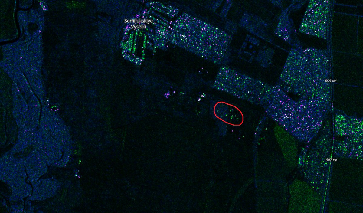 Satellite image shows additional military equipment arrived at Pogonovo firing range near Voronezh