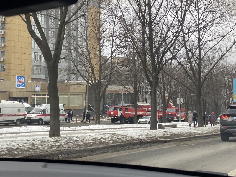 Fire at ATB-Market office in Dnipro city has been extinguished, no impact on operations of the stores
