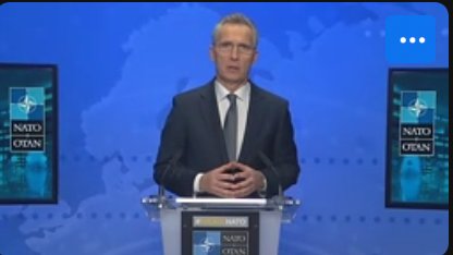 While we are working for a good solution, says NATO Sec Gen Stoltenberg, we are also prepared for the worst.  We have plans in place we could execute on very short notice. Some of those plans date from Russia's invasion of Ukraine in 2014
