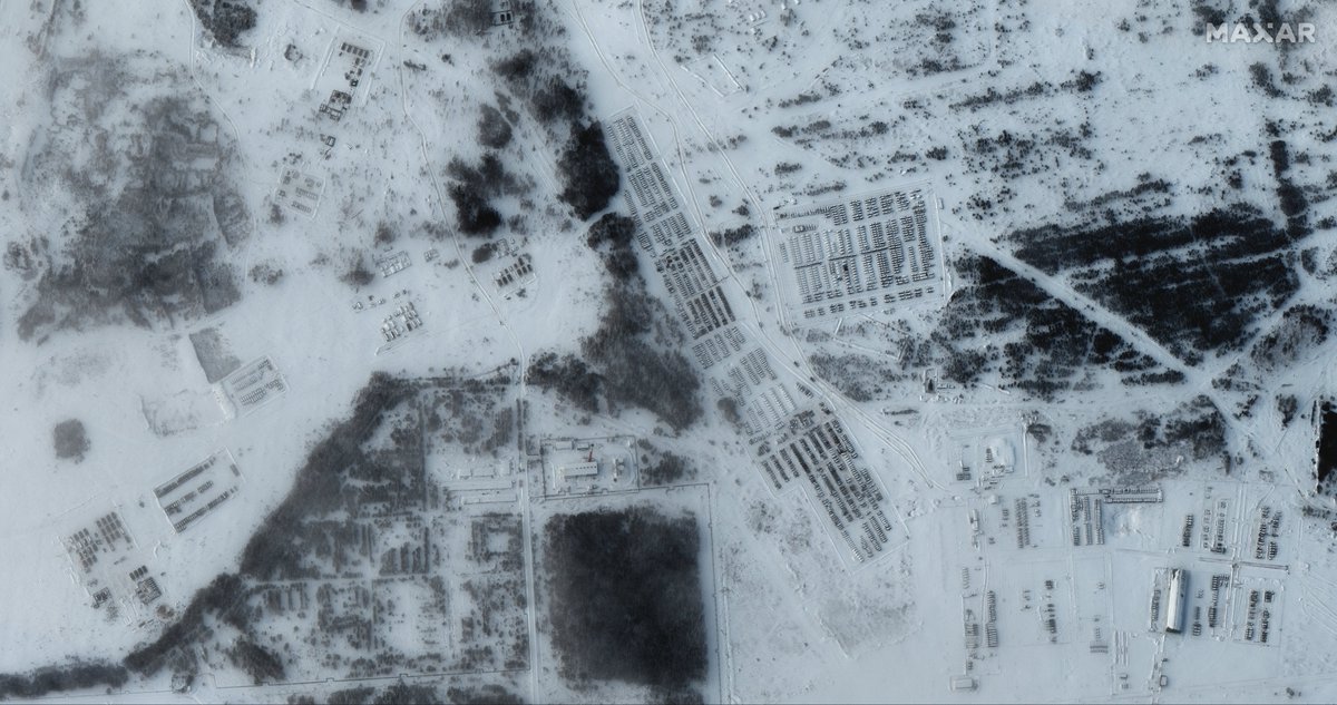 Yelnya, western Russia. Jan. 19. Battle groups, tanks, artillery, support, troops