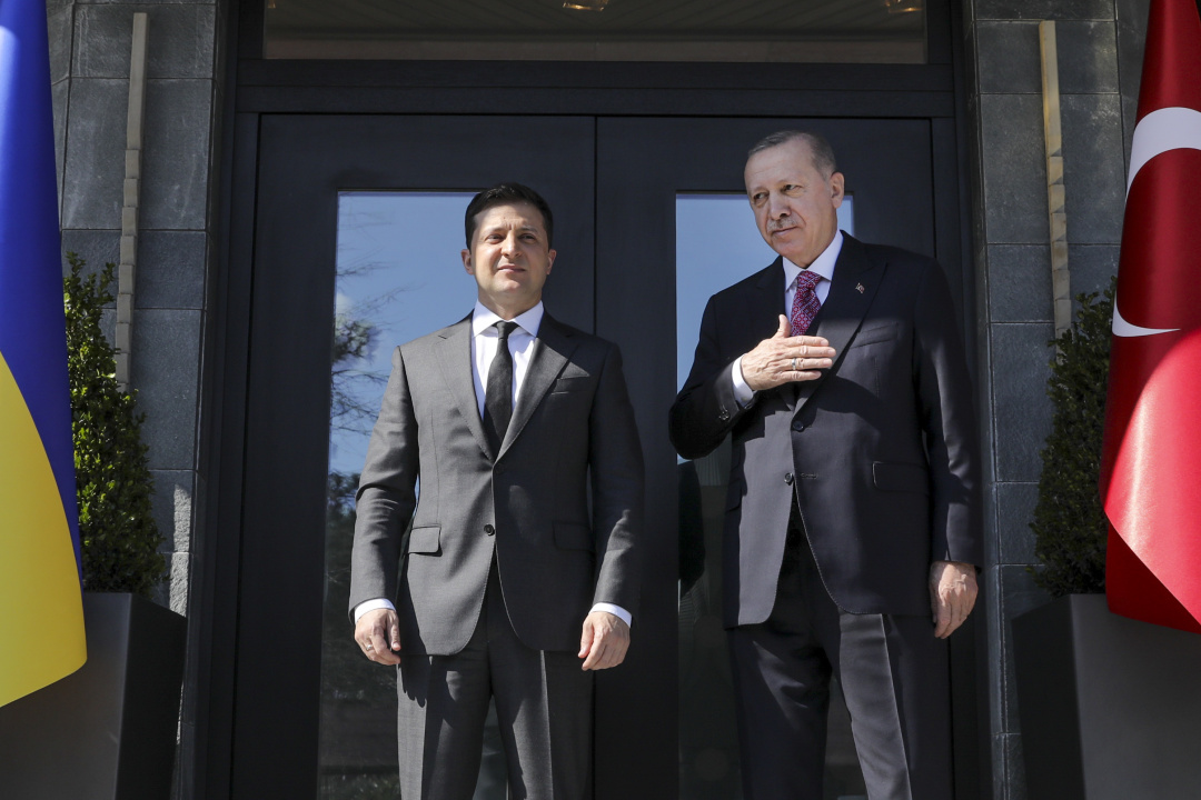 President of Ukraine Zelensky met President of Turkey Erdogan in Kyiv