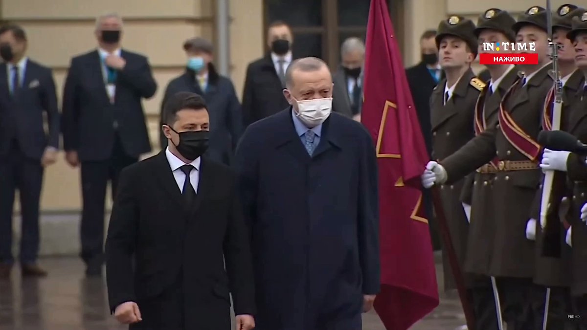 President Zelensky receives President of Turkey Erdogan in Kyiv