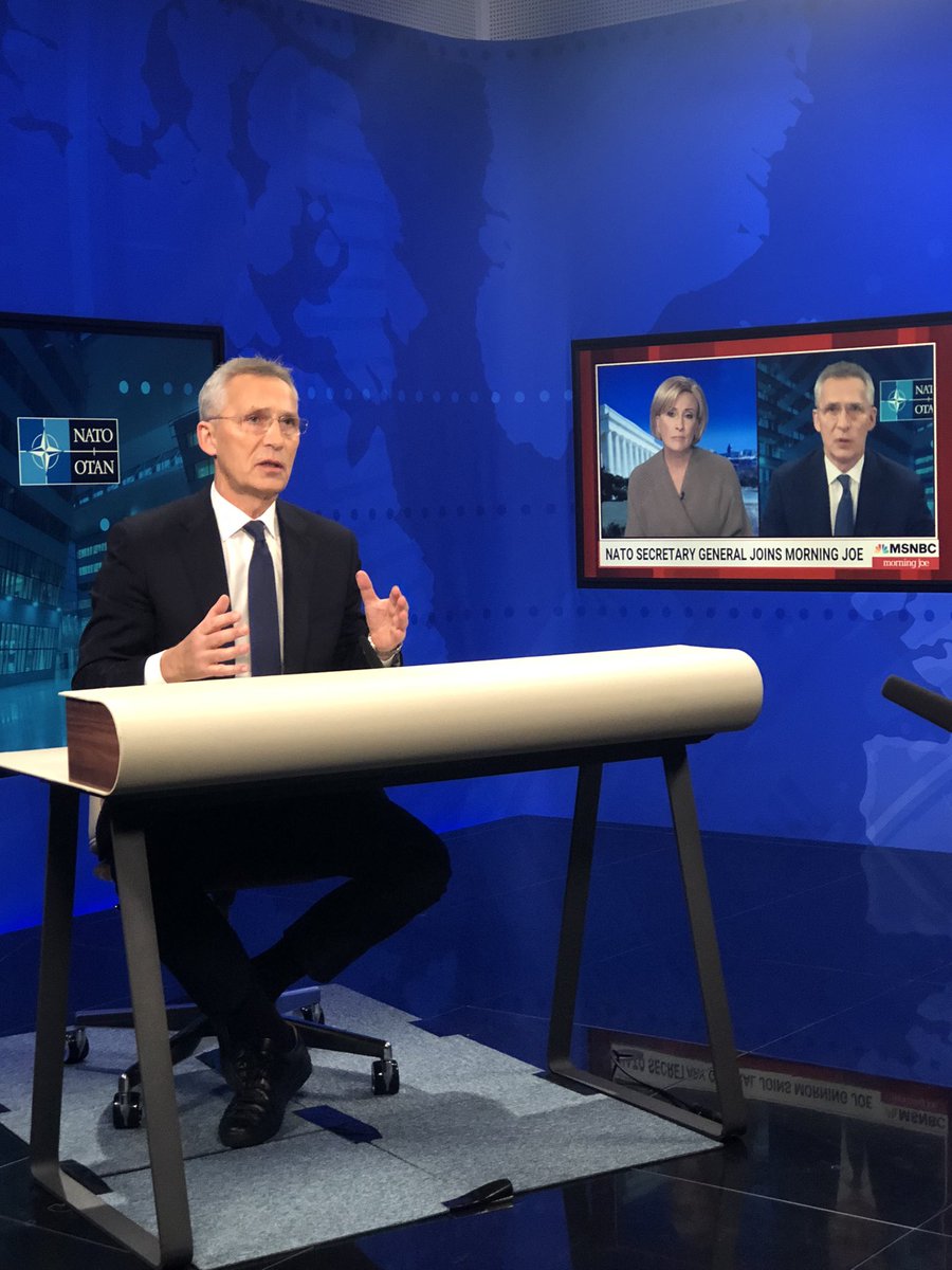 .@jensstoltenberg responds to Russia & China: This is not about NATO expansion, but respecting the right of every sovereign nation to choose its own path. NATO has never forced any country into our Alliance. Enlargement has spread freedom & democracy.