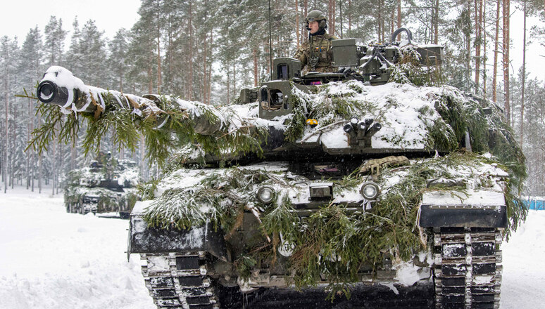 NATO battlegroup in Estonia wrapped up largest winter exercise.  Around 1,400 NATO troops took part in exercise Winter Camp, testing their infantry and armour capabilities against harsh winter conditions