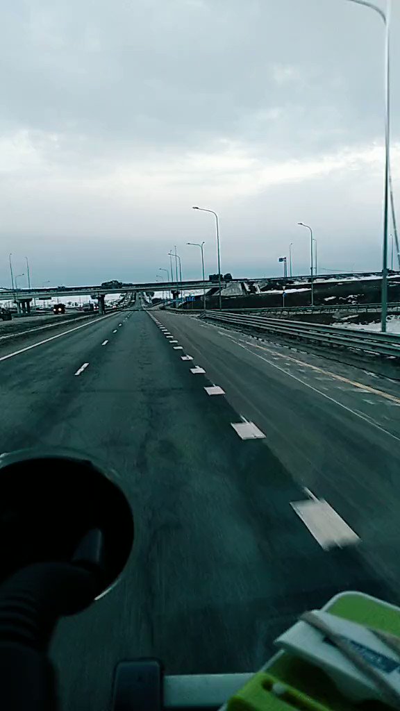 Military convoy filmed near Millerovo, Rostov region
