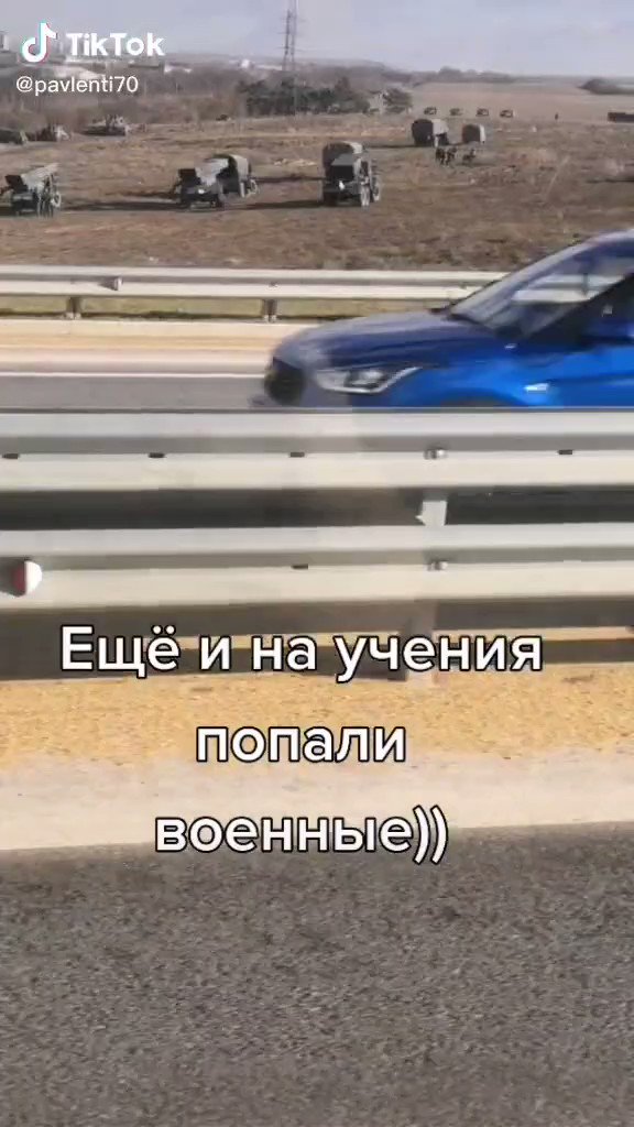 Russian military filmed near Bakhchysarai