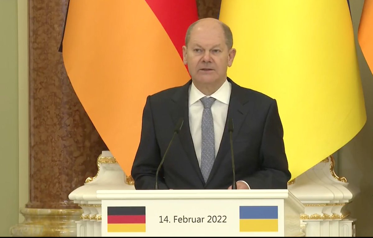 Olaf Scholz in Kyiv: One message is very important to me today - our country is on your side