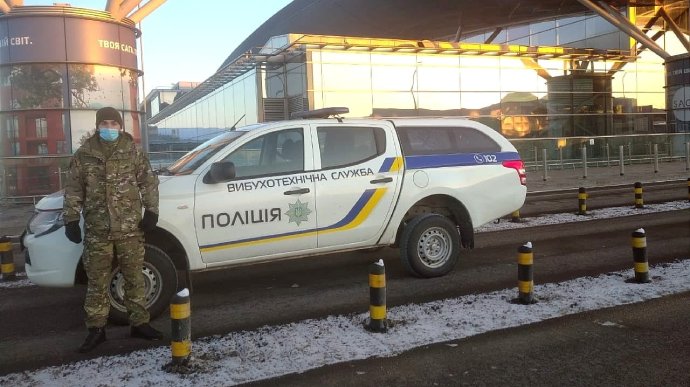 Police detained 61y.o. man after fake bomb threat against Boryspil airport