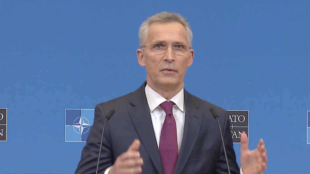 NATO chief Stoltenberg: What we see today is that Russia maintains a massive invasion force ready to attack”