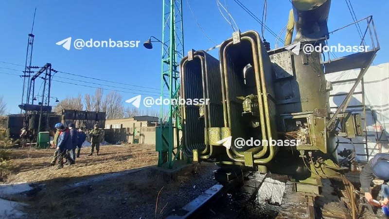 Damage at Vasylivka pumping station as result of overnight shelling