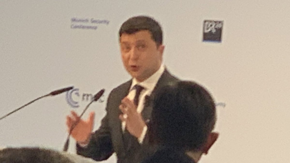 Ukraine President @ZelenskyyUa:  We gave up 3rd largest nuclear arsenal in 1994 in the Budapest Memorandum. Signed by US, UK, Russia, Ukraine. But we haven't gotten the security we were promised then. If Ukraine's security is not assured today, who will be next? It won't end with us