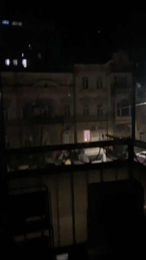AA fire over Odessa