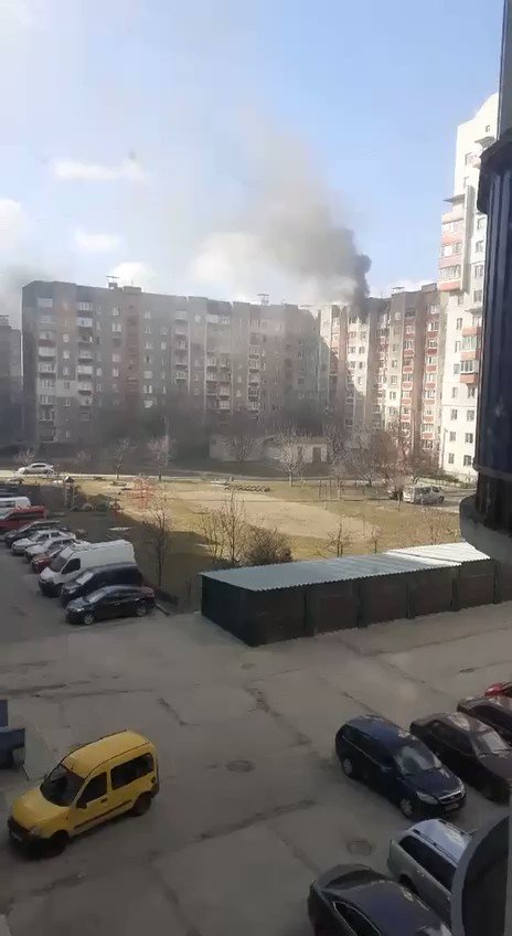 Russian shelling targeting residential apartments in Chernihiv