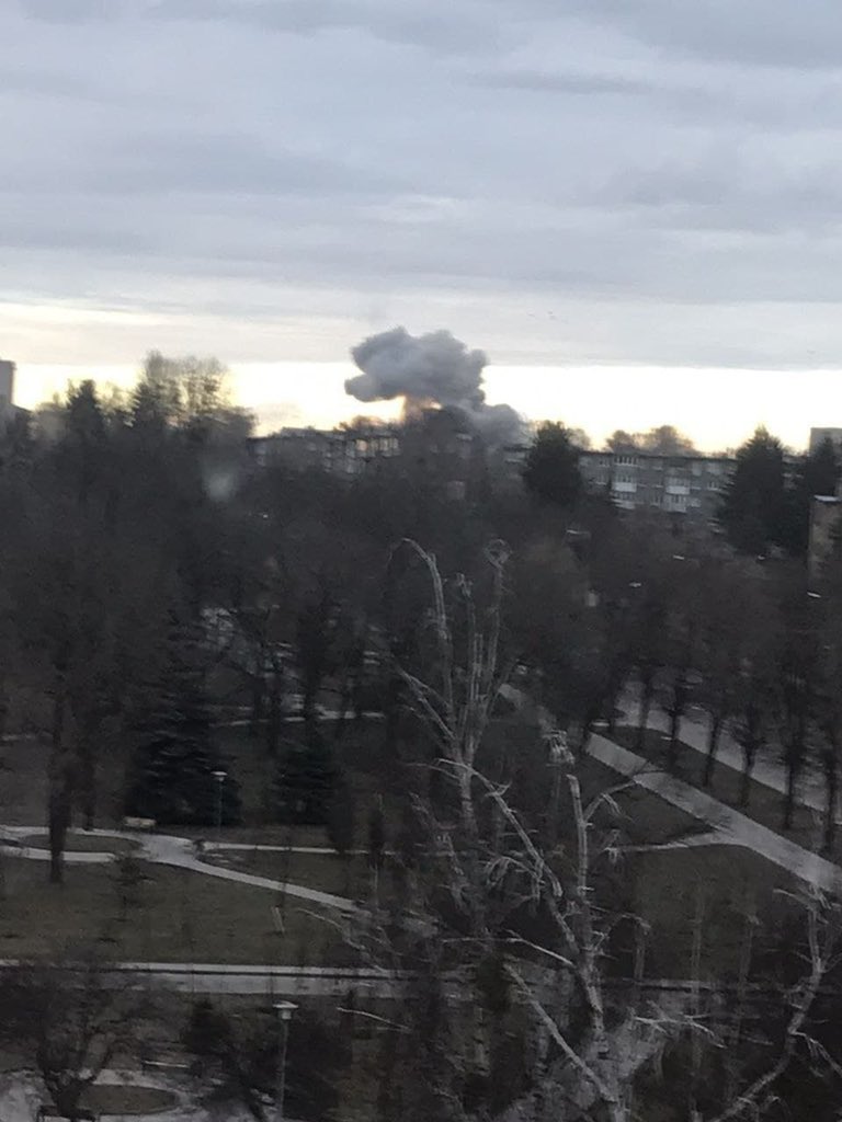 Missiles targeted area of railway station in Zhytomyr