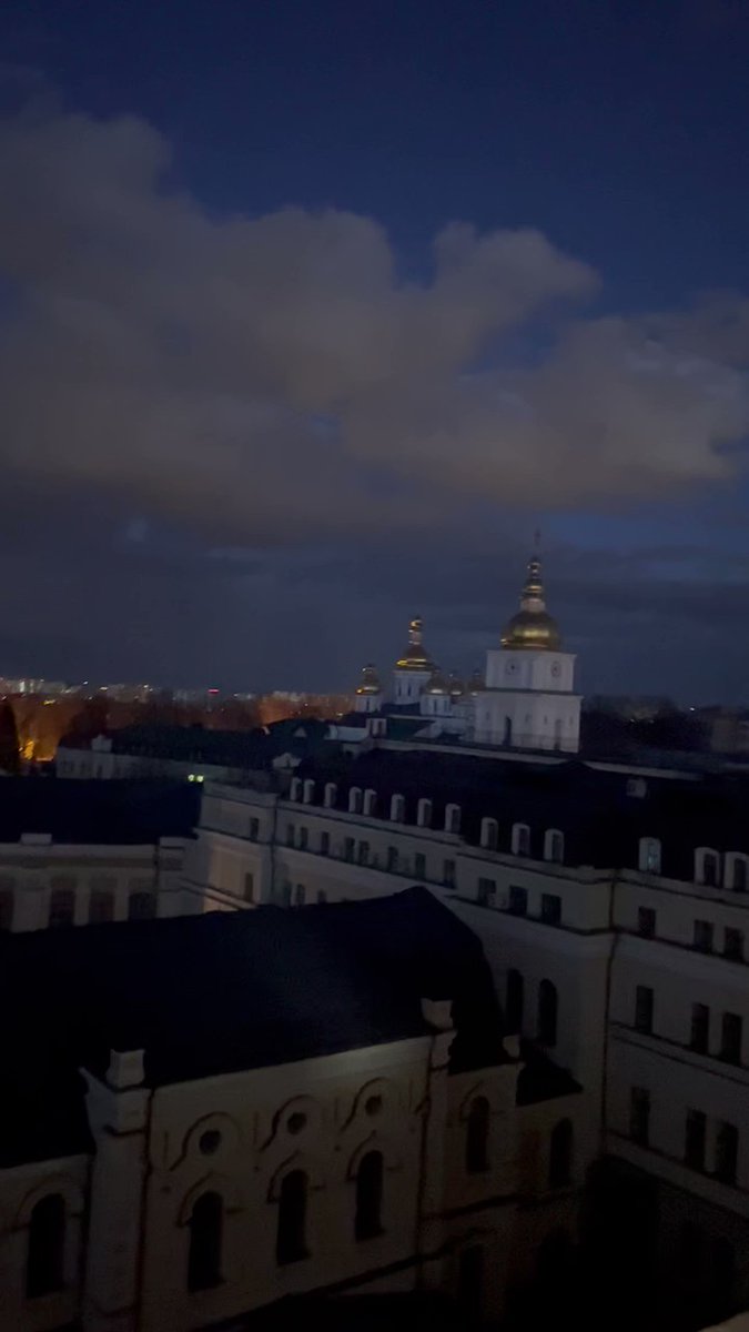 Air raid sirens in Kyiv