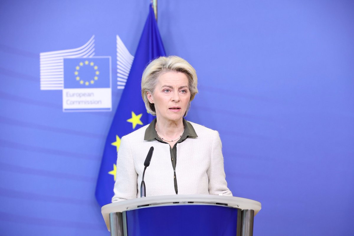 Ursula von der Leyen: we will ban the Kremlin's media machine in the EU.   The state-owned Russia Today and Sputnik, and their subsidiaries, will no longer be able to spread their lies to justify Putin's war.  We are developing tools to ban their toxic and harmful disinformation in Europe