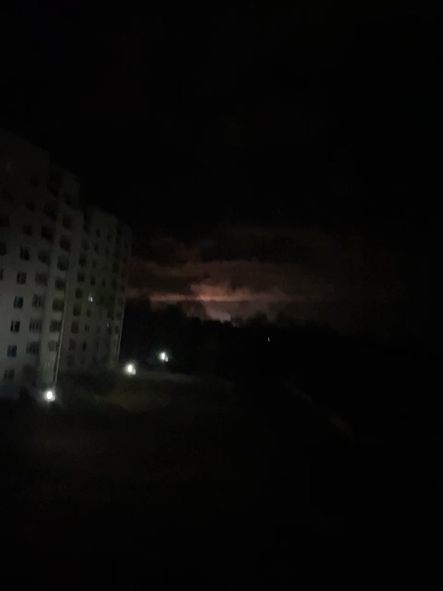 More missiles launched from Mozyr after midnight