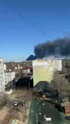 Shelling in Chernyhiv, large mall EpicentrK caught fire