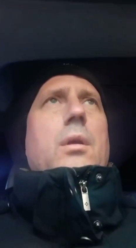 Russian troops driving APC attacked civilian car, than seized it near Chupakhivka near Okhtyrka