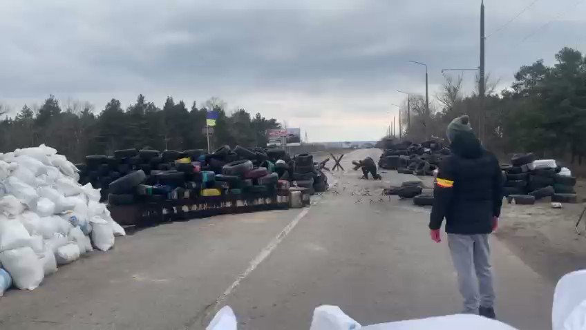 Local defenders stopped Russian troops on the way to Enerhodar