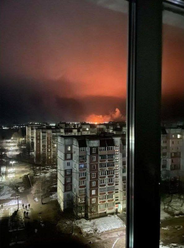 Big explosion reported in Zhytomir