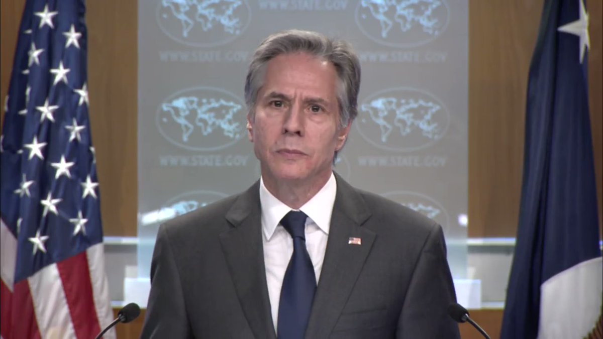 Department of State:.@SecBlinken: We said that, if Kremlin ordered an invasion, we would help Ukraine defend itself while imposing costs on Russia. Our total security assistance to Ukraine in the past year is more than $1 billion