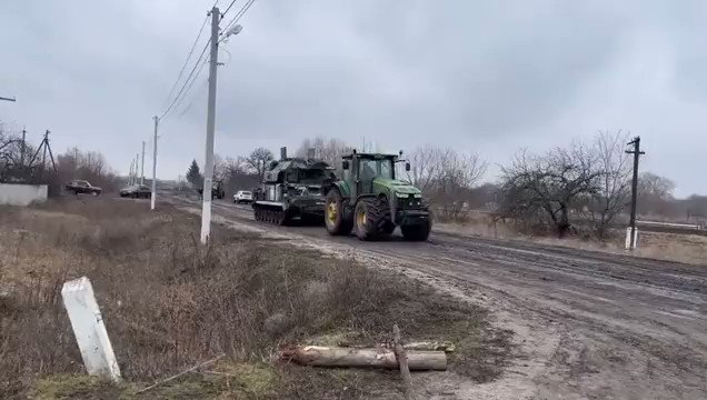 Ukrainian farmers seized SAM TOR