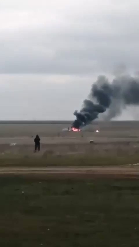 Another Russian aircraft shot near Shapaevka, Mykolaiv region