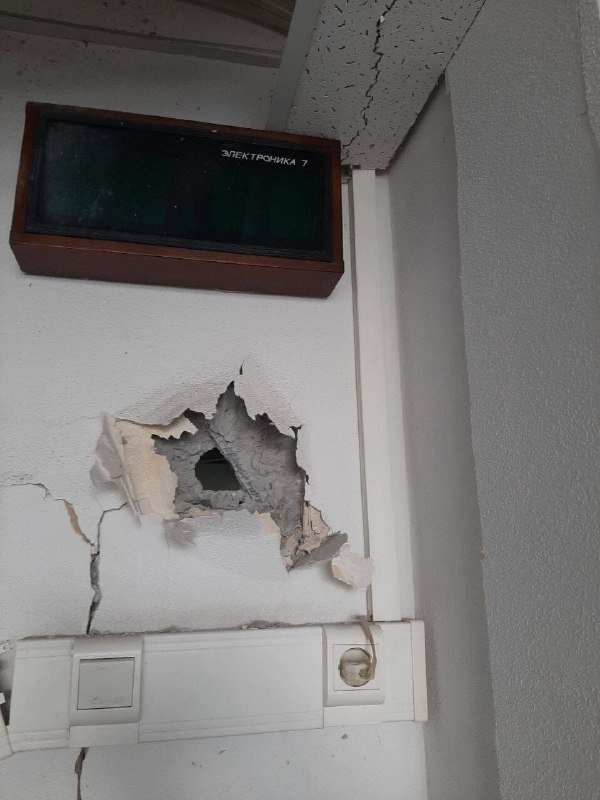 Photos: damage at Zaporizhiye NPP after Russian army attack