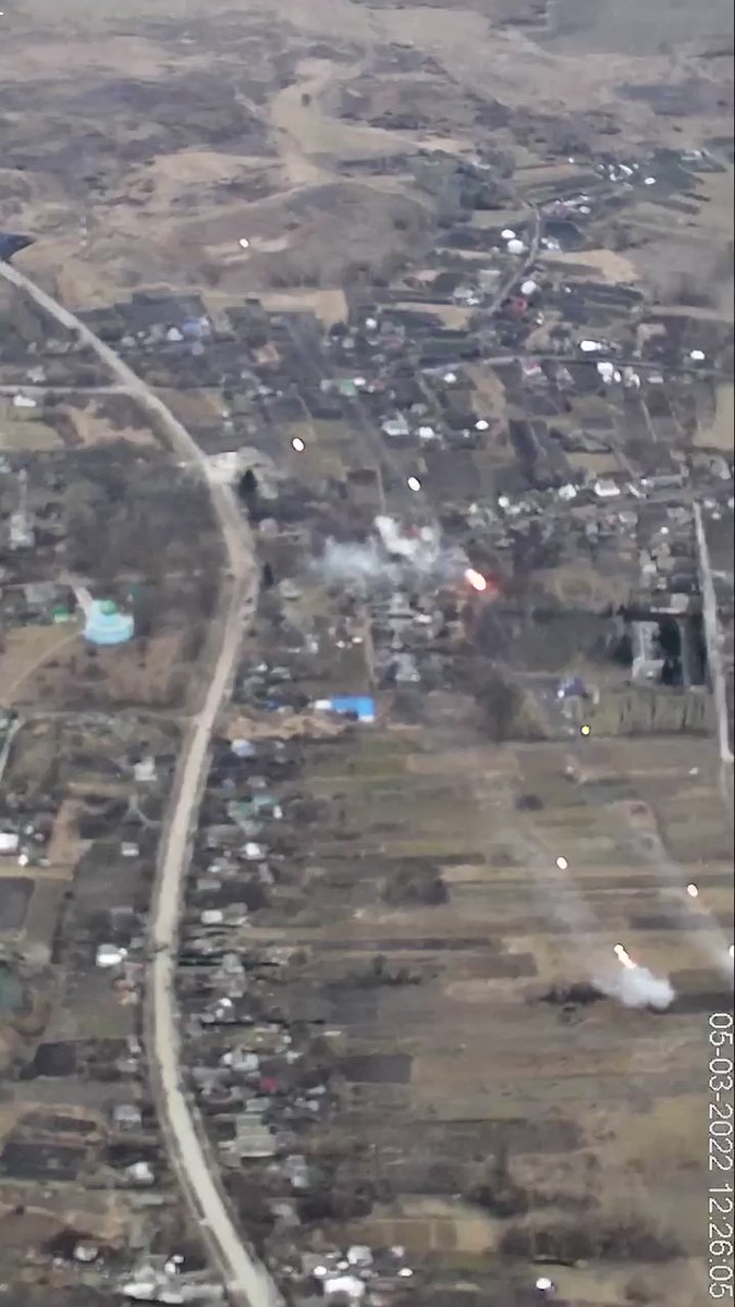 Geolocation of MLRS firing from Peremoha, Kyiv Oblast
