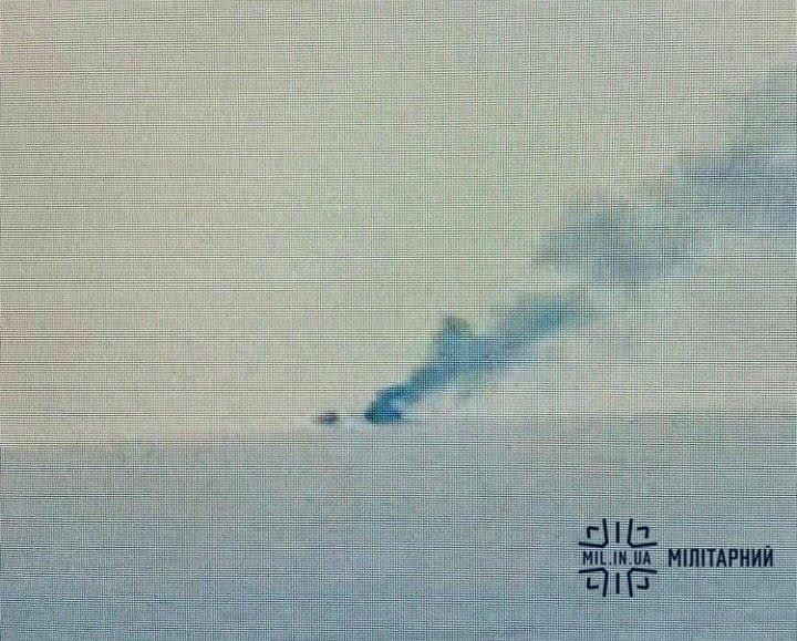 Russian Navy Project 22160 patrol ship Vasily Bykov reportedly targeted in GRAD shelling in Black Sea last night