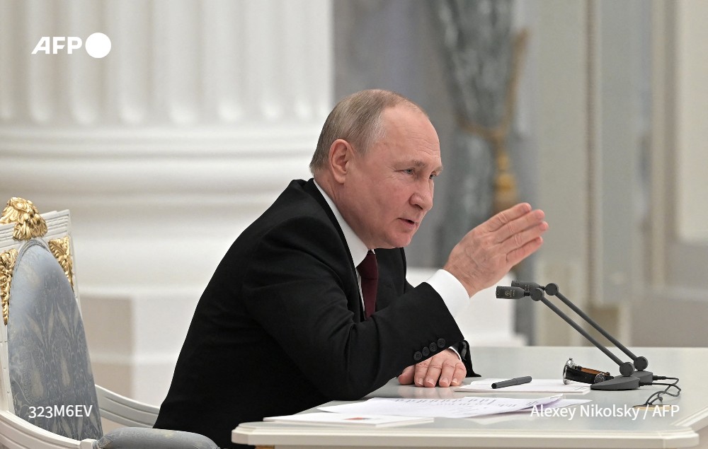 Putin says will not send conscripts or reservists to Ukraine