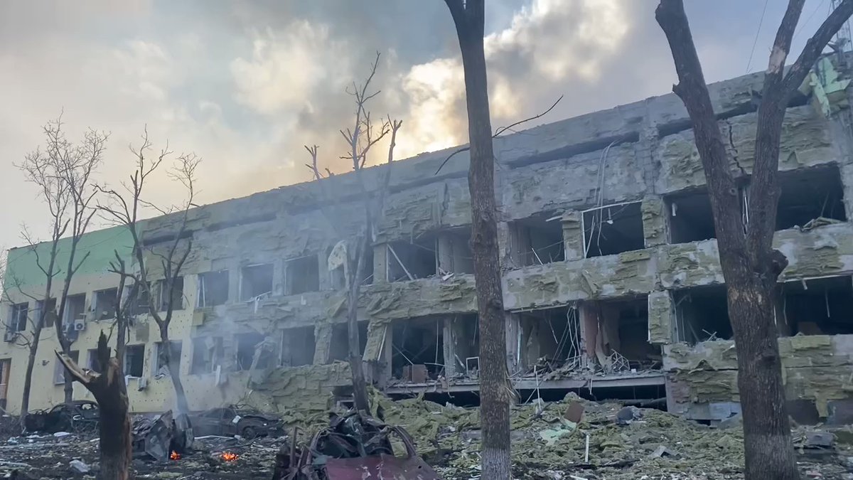 Russia army targeted Mariupol city hospital in airstrikes