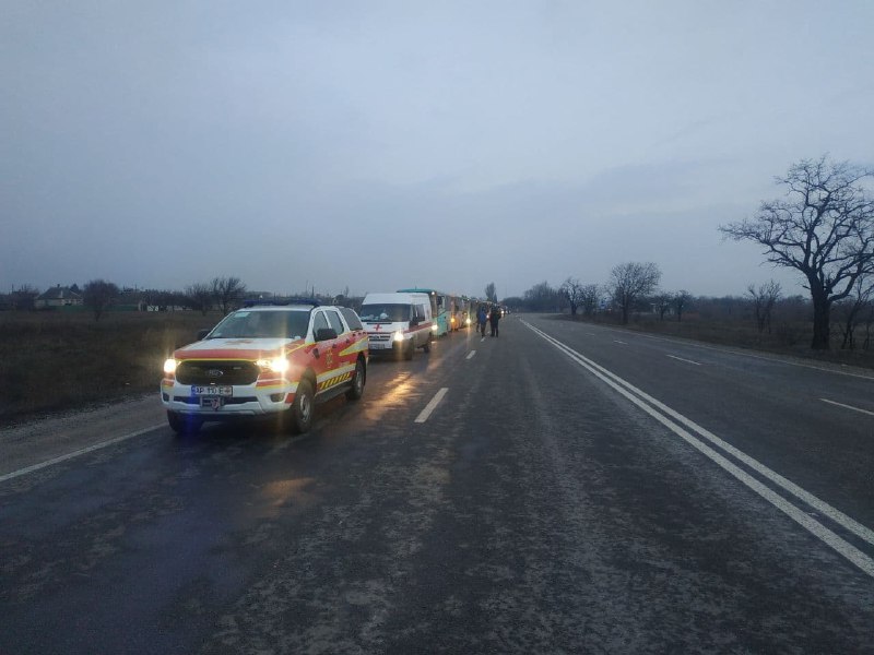 Evacuation column from Enerhodar, Dniprorudne and Vasylivka arrived in Zaporizhiye