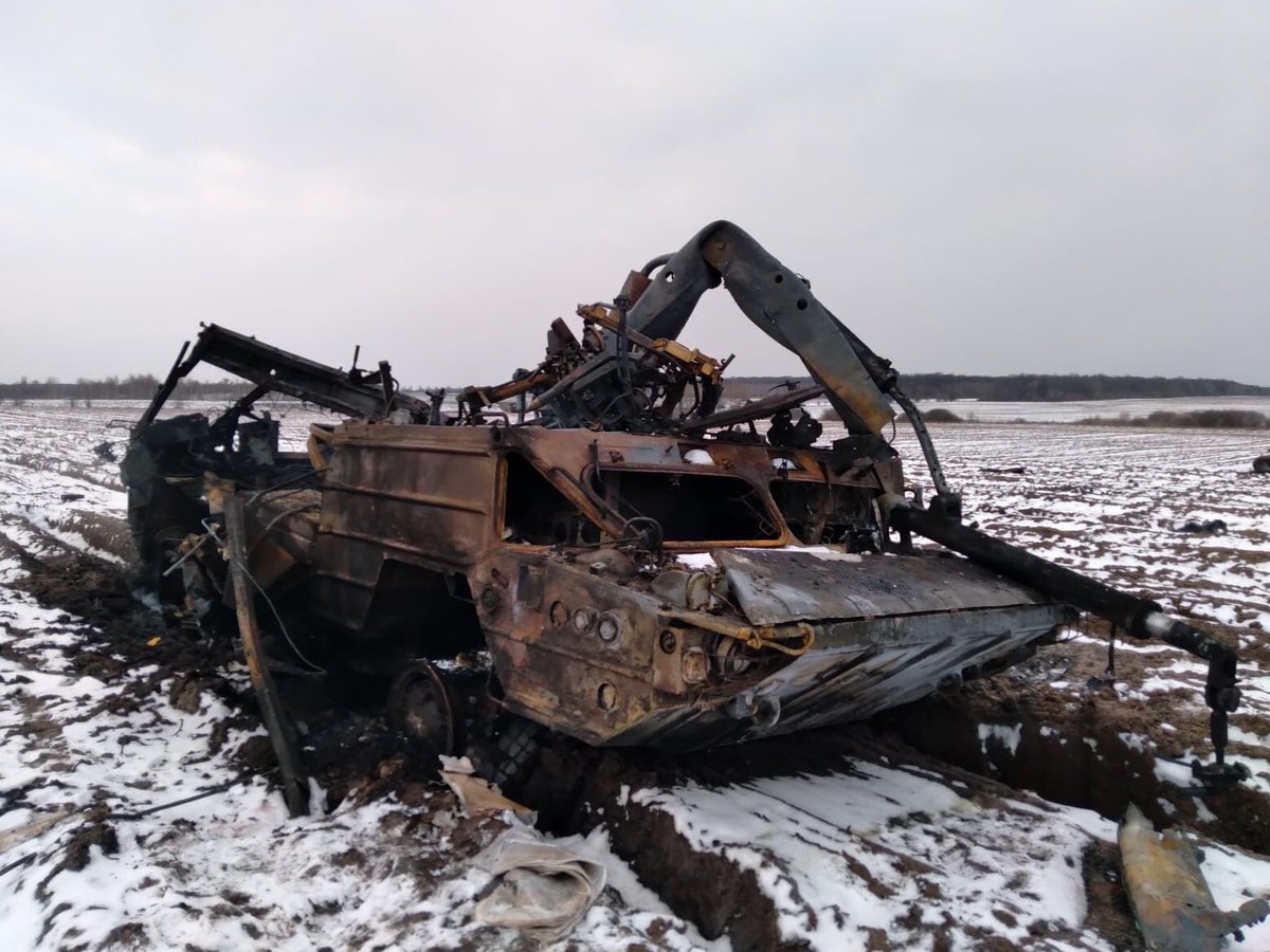 Ukrainian forces destroyed 1 Russian 9K33 Osa system in Chernihiv area