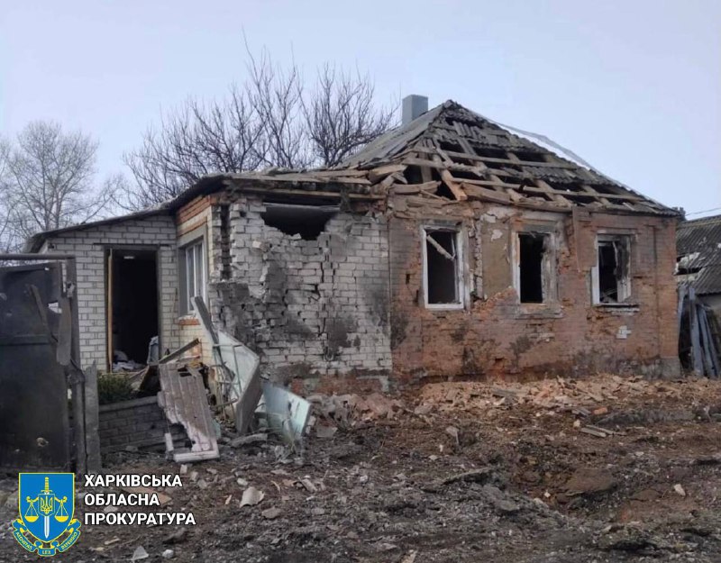 Woman killed, 2 wounded as result of shelling of Russian army at Zolochiv town of Bohoduhiv district of Kharkiv region