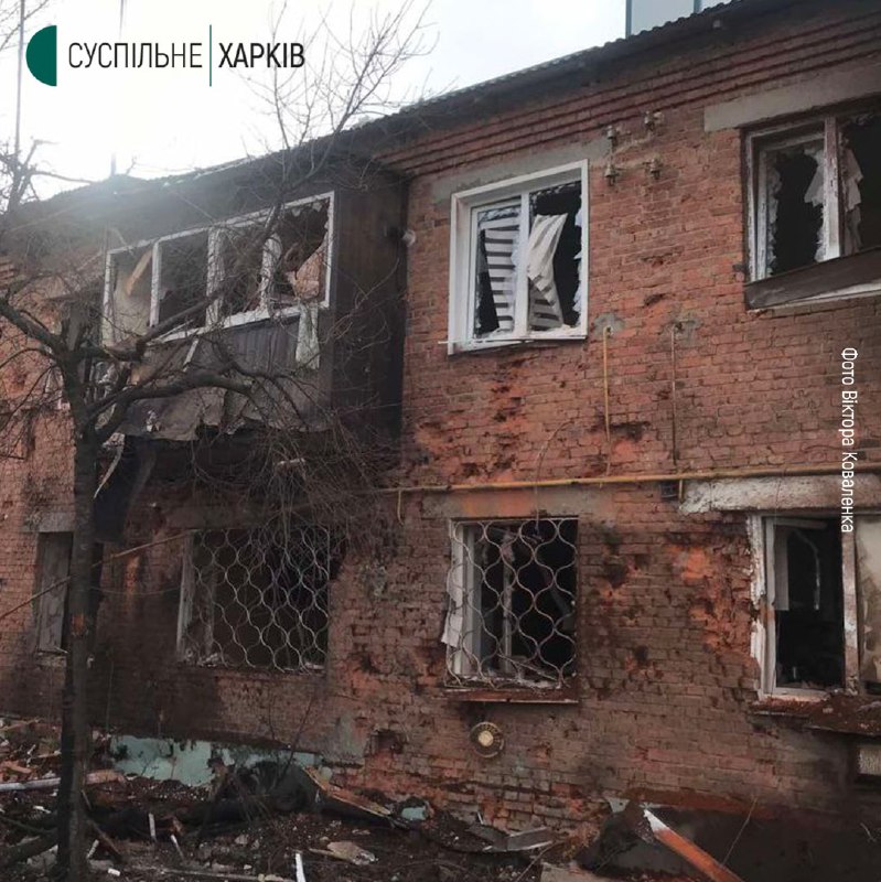 Shelling today damaged 15 houses, wounded 3 local citizens in Zolochiv. Shelling coming from the area of Kozacha Lopan