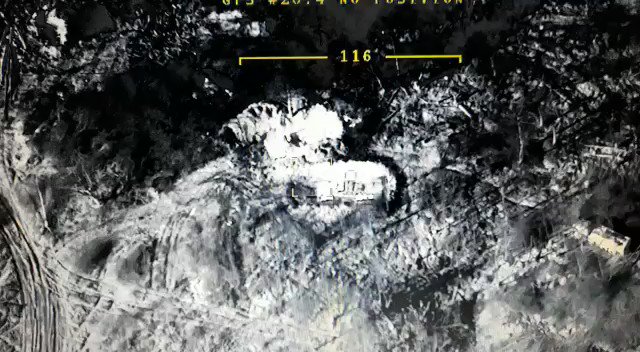 Video: Ukrainian drone strike on Russian command vehicle
