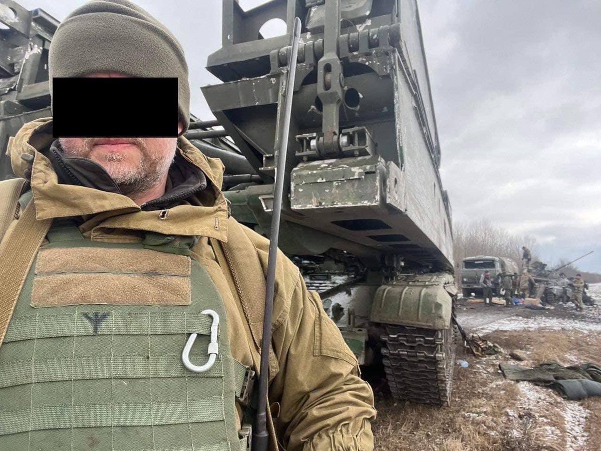Ukrainian army seized Russian MTU-90 armoured bridgelayer