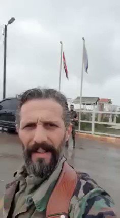 Syria: the commander of (Christian) NDF in Suqaylbiyah in N. Hama announces his readiness to go to fight in Ukraine, when Russia will order it. Nabeel Al-Abdallah has personal ties with Russian Generals in Kheimimim Airbase
