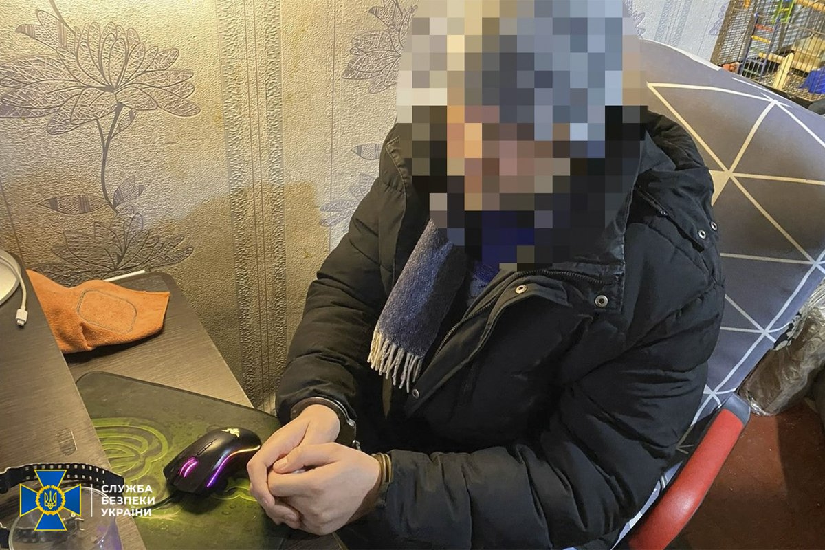 Security Service of Ukraine detained suspect in providing mobile communications to Russian army