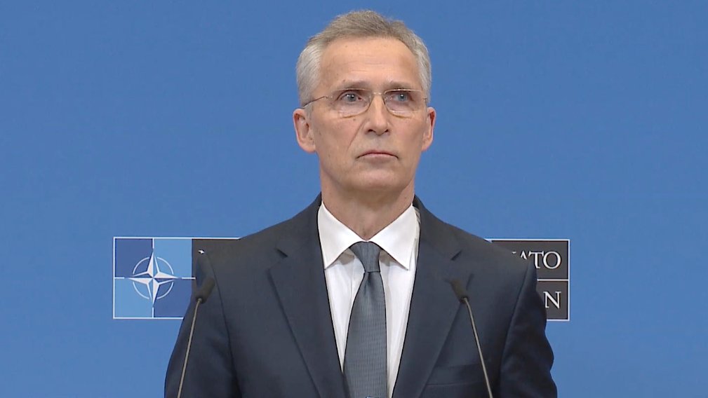 NATO chief Stoltenberg says we don't see any sign on the ground that Russia is ready to make peace with Ukraine