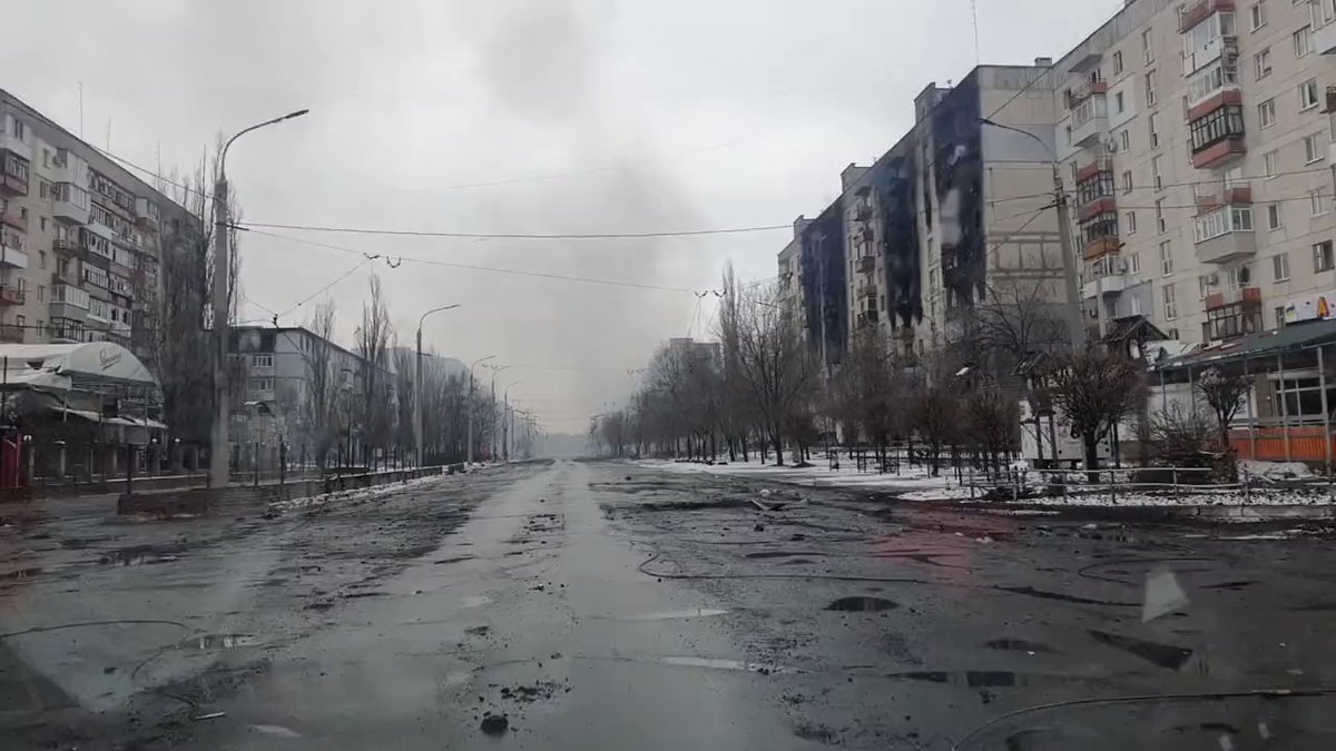 Shelling targeting Severodonetsk