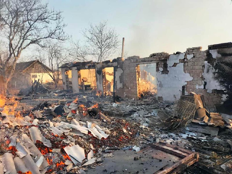 Russian artillery shelled Budo-Vorobyi in Zhytomyr region