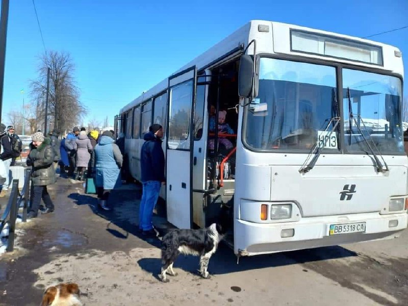 About 700 civilians from Rubizhne, Severodonetsk, Popasna and Lysychansk were evacuated by buses today