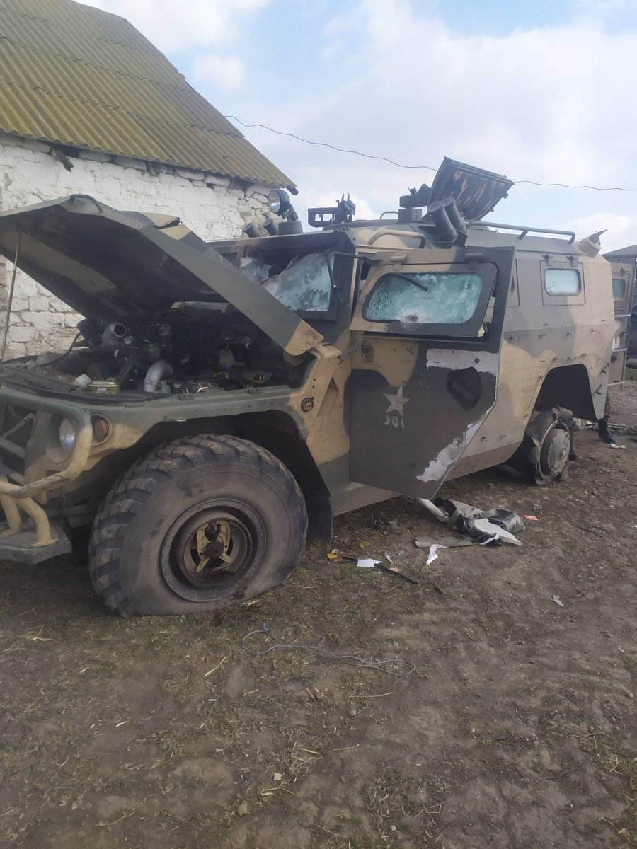 Aftermath of clashes in Sumy region
